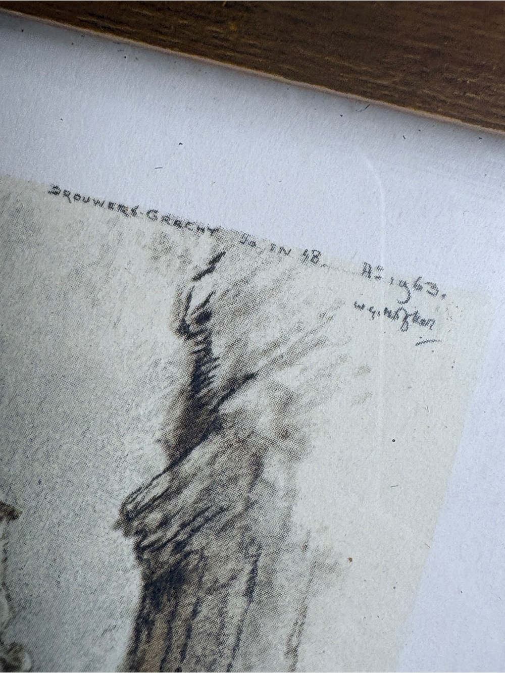 Vintage 1963 Willem Gérard Hofgard Brouweragracht Signed Art Framed - Picture 2 of 7